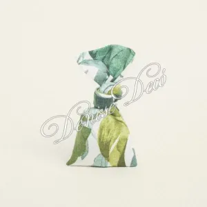 Μπομπονιερα Πουγκι Τροπικα Φυλλα 12Χ38