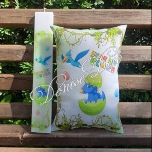 Λαμπαδα μαξιλαρι σετ δεινοσαυρακι