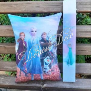 Λαμπαδα μαξιλαρι σετ Φροζεν