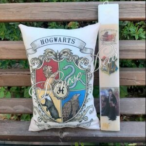Λαμπαδα μαξιλαρι σετ Harry Potter
