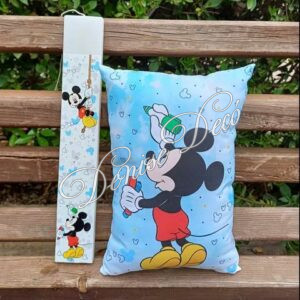 Λαμπαδα μαξιλαρι σετ Mickey Mouse