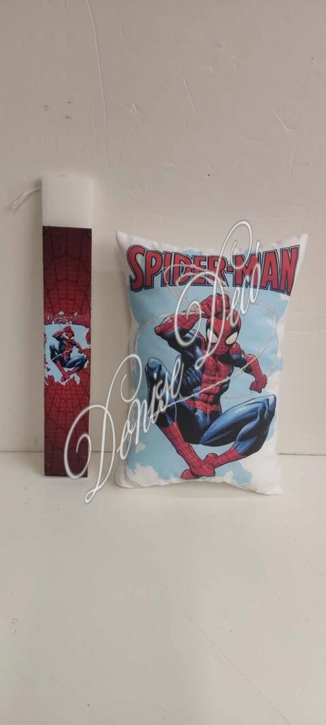 Λαμπαδα μαξιλαρι σετ Spinderman