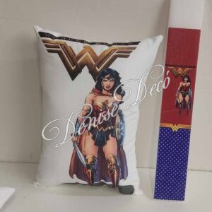 Λαμπαδα μαξιλαρι σετ Superwoman