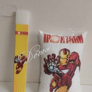 Λαμπαδα μαξιλαρι σετ Iron man