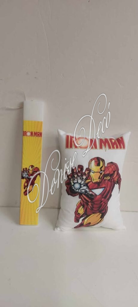 Λαμπαδα μαξιλαρι σετ Iron man